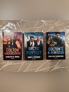 Purging Mom's Books! 3 Harlequin Romantic Suspense